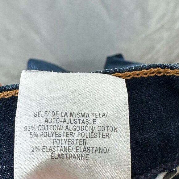 Hudson Jeans Womens Size 27 Mid Rise Skinny Medium Washed Stretch Denim Blue - Picture 8 of 11